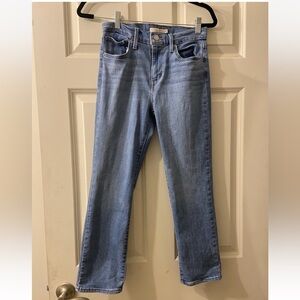 Levi’s 724 High Rise Straight Crop Light Blue